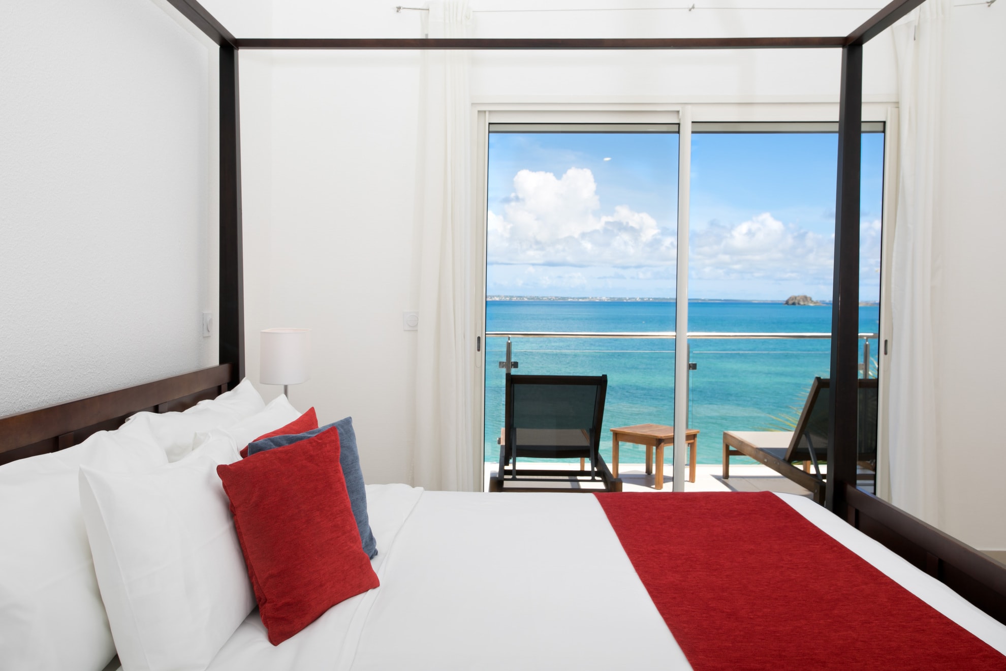 hebergement hotel-bleu-emeraude-chambre vue mer saint martin