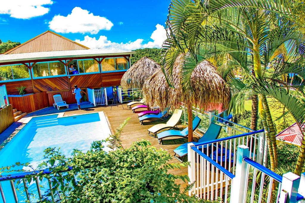 hebergement hotel-le-manguier-piscine martinique