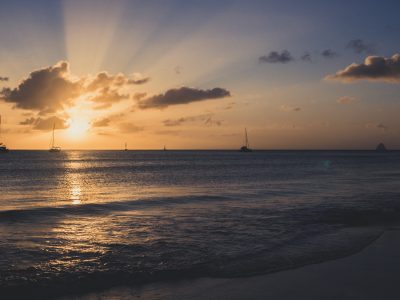MAGNIFIQUE COUCHER DE SOLEIL EN MARTINIQUE