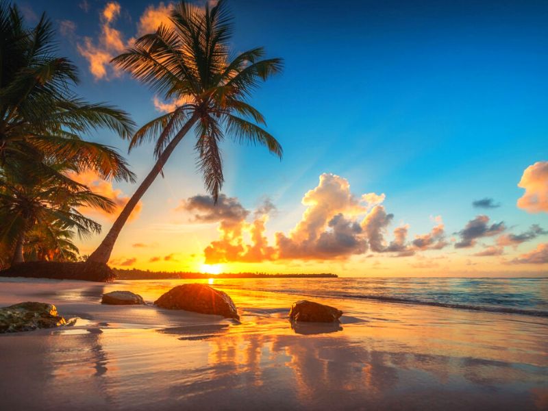 coucher-de-soleil-plage-republique-dominicaine